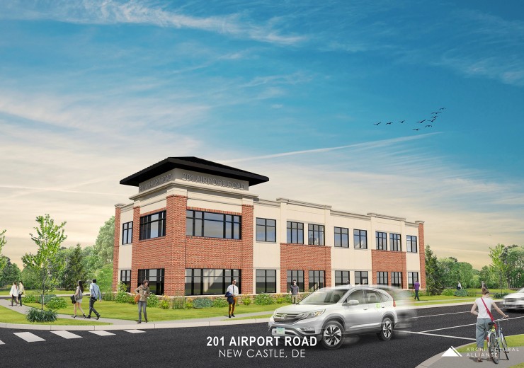 201 Airport Road  |  201 Airport Road  |  New Castle, DE  |  Office  |  7,915 SF For Lease  |  2 Spaces Available