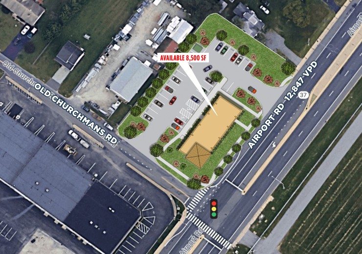 201 Airport Road  |  201 Airport Road  |  New Castle, DE  |  Office  |  7,915 SF For Lease  |  2 Spaces Available