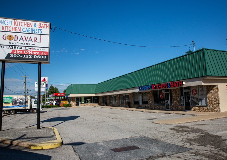 Apollo Shopping Center  |  3613 Kirkwood Highway  |  Wilmington, DE  |  Retail, Strip Center  |  3,281 SF For Lease  |  2 Spaces Available