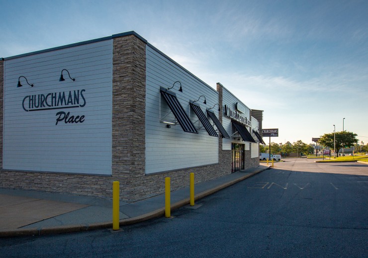 Churchmans Place  |  1109 Churchmans Road  |  Newark, DE  |  Strip Center, Retail  |  6,000 SF For Lease  |  2 Spaces Available