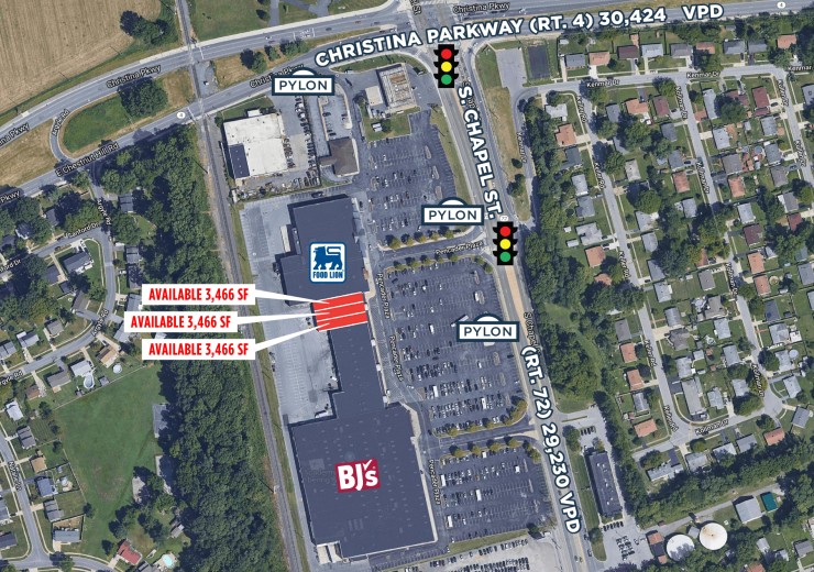 Pencader Plaza  |  100 Pencader Plaza  |  Newark, DE  |  Retail, Shopping Center  |  0 SF For Lease  |  0 Spaces Available