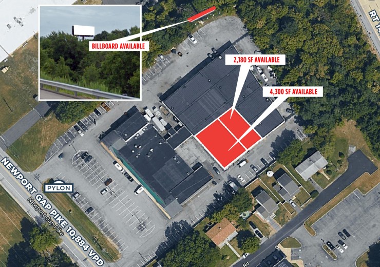 Plaza 41 &nbsp;|&nbsp; 1307 Newport Gap Pike &nbsp;|&nbsp; Wilmington, DE &nbsp;|&nbsp; Industrial &nbsp;|&nbsp; 6,480 SF For Lease &nbsp;|&nbsp; 2 Spaces Available