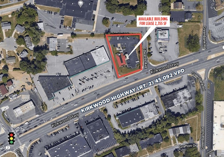 3611 Kirkwood Highway  |  3611 Kirkwood Highway  |  Wilmington, DE  |  Retail, Free Standing Building  |  0 SF For Lease  |  0 Spaces Available