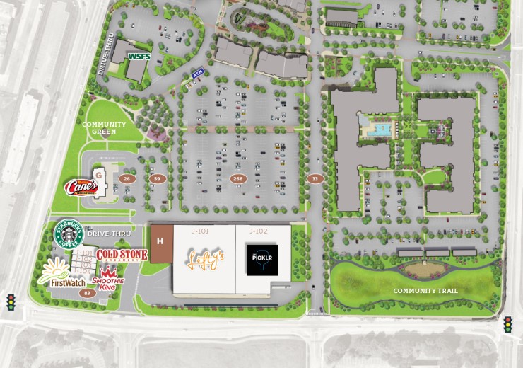 The Grove - South &nbsp;|&nbsp; 100 Grove Lane &nbsp;|&nbsp; Newark, DE &nbsp;|&nbsp; Retail, Office, Medical &nbsp;|&nbsp; 12,000 SF For Lease &nbsp;|&nbsp; 1 Space Available